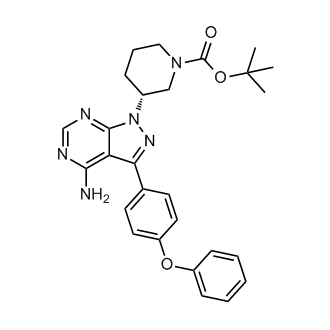 (R)-tert-Butyl 3-(4-amino-3-(4-phenoxyphenyl)-1H-pyrazolo[3,4-d]pyrimidin-1-yl)piperidine-1-carboxylate