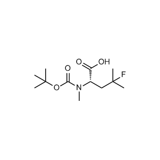 (S)-2-((tert-Butoxycarbonyl)(methyl)amino)-4-fluoro-4-methylpentanoic acid