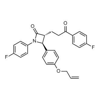 (3R,4S)-4-(4-(allyloxy)phenyl)-1-(4-fluorophenyl)-3-(3-(4-fluorophenyl)-3-oxopropyl)azetidin-2-one