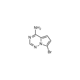 7-Bromopyrrolo[2,1-f][1,2,4]triazin-4-amine