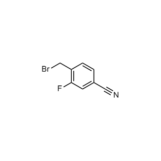 4-(Bromomethyl)-3-fluorobenzonitrile