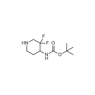 tert-Butyl (3,3-difluoropiperidin-4-yl)carbamate