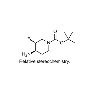 rel-tert-Butyl (3R,4R)-4-amino-3-fluoropiperidine-1-carboxylate