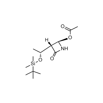 (3R,4R)-4-Acetoxy-3-[(R)-1-(tert-butyldimethylsilyloxy) ethyl]azetidin-2-one