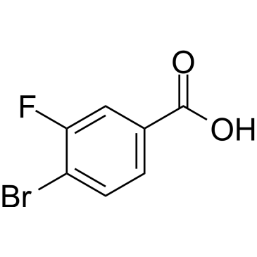 4-Bromo-3-fluorobenzoic acid