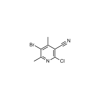 5-Bromo-2-chloro-4,6-dimethylnicotinonitrile