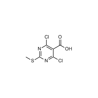 4,6-Dichloro-2-(methylthio)pyrimidine-5-carboxylic acid