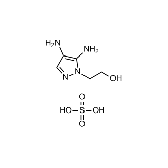 2-(4,5-Diamino-1H-pyrazol-1-yl)ethan-1-ol sulfate