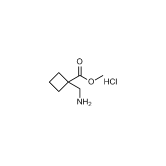 Methyl 1-(aminomethyl)cyclobutanecarboxylate hydrochloride