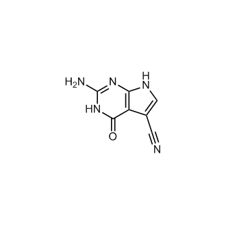 2-Amino-4-oxo-4,7-dihydro-3H-pyrrolo[2,3-d]pyrimidine-5-carbonitrile