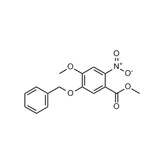 Methyl 5-Benzyloxy-4-methoxy-2-nitrobenzoate