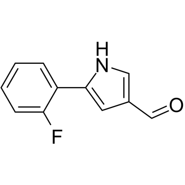 5-(2-Fluorophenyl)-1H-pyrrole-3-carbaldehyde
