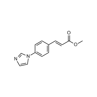 (E)-methyl 3-(4-((1H-imidazol-1-yl)methyl)phenyl)acrylate