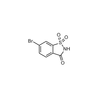 6-Bromobenzo[d]isothiazol-3(2H)-one 1,1-dioxide