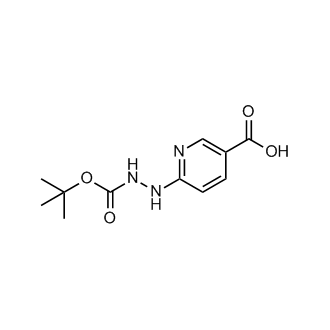 6-(2-(tert-Butoxycarbonyl)hydrazinyl)nicotinic acid
