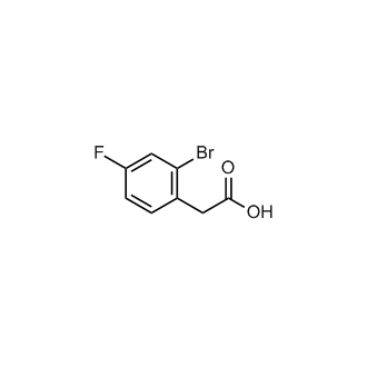 2-(2-Bromo-4-fluorophenyl)acetic acid