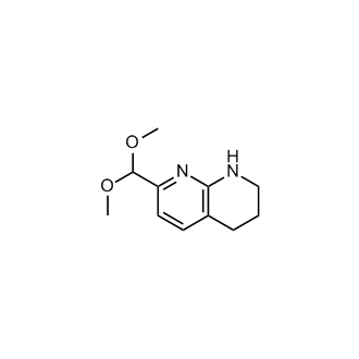 7-(Dimethoxymethyl)-1,2,3,4-tetrahydro-1,8-naphthyridine