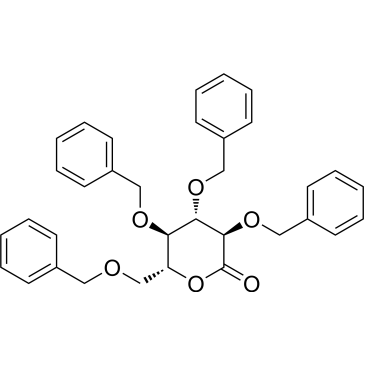 (3R,4S,5R,6R)-3,4,5-Tris(benzyloxy)-6-((benzyloxy)methyl)tetrahydro-2H-pyran-2-one
