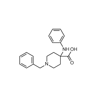1-Benzyl-4-(phenylamino)piperidine-4-carboxylic acid