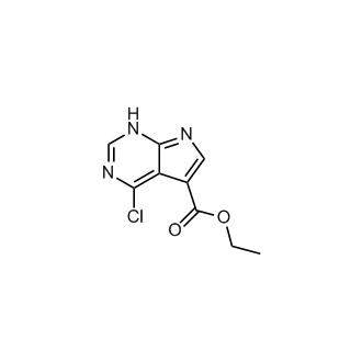 Ethyl 4-chloro-7H-pyrrolo[2,3-d]pyrimidine-5-carboxylate