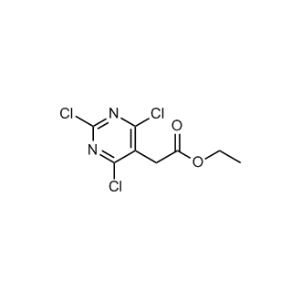 Ethyl 2-(2,4,6-trichloropyrimidin-5-yl)acetate
