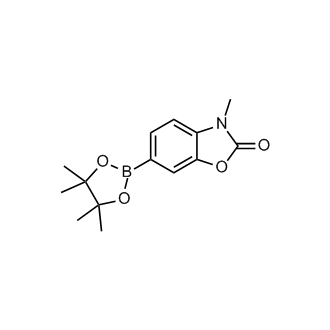 3-Methyl-6-(4,4,5,5-tetramethyl-1,3,2-dioxaborolan-2-yl)benzo[d]oxazol-2(3H)-one