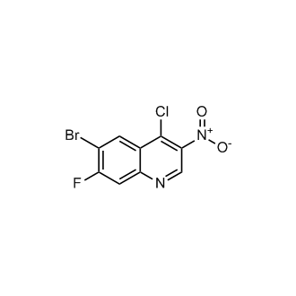 6-Bromo-4-chloro-7-fluoro-3-nitroquinoline