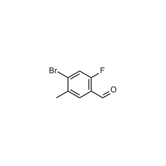 4-Bromo-2-fluoro-5-methylbenzaldehyde
