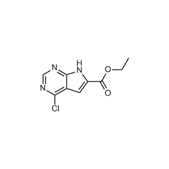 Ethyl 4-chloro-7H-pyrrolo[2,3-d]pyrimidine-6-carboxylate