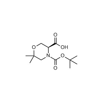 (S)-4-(tert-Butoxycarbonyl)-6,6-dimethylmorpholine-3-carboxylic acid