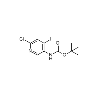 tert-Butyl (6-chloro-4-iodopyridin-3-yl)carbamate
