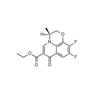 (S)-Ethyl 9,10-difluoro-3-methyl-7-oxo-3,7-dihydro-2H-[1,4]oxazino[2,3,4-ij]quinoline-6-carboxylate