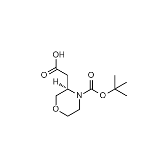 (R)-2-(4-(tert-Butoxycarbonyl)morpholin-3-yl)acetic acid