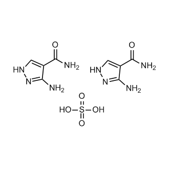 3-Amino-1H-pyrazole-4-carboxamide sulfate(2:1)