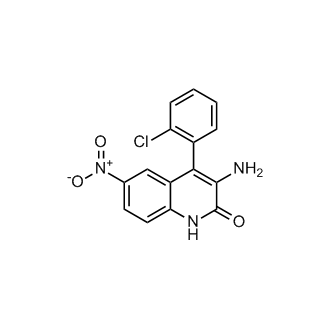 3-Amino-4-(2-chlorophenyl)-6-nitroquinolin-2(1H)-one