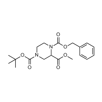 1-Benzyl 4-tert-butyl 2-methyl piperazine-1,2,4-tricarboxylate