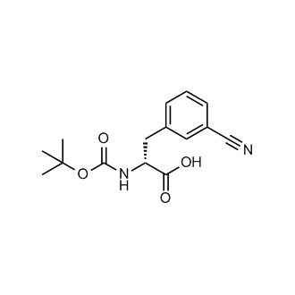 (R)-2-((tert-Butoxycarbonyl)amino)-3-(3-cyanophenyl)propanoic acid