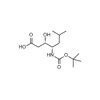 (3S,4S)-4-((tert-Butoxycarbonyl)amino)-3-hydroxy-6-methylheptanoic acid