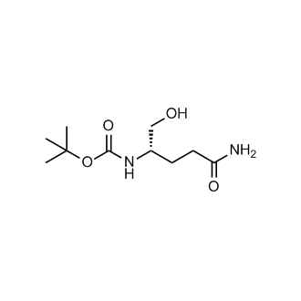 (S)-tert-Butyl (5-amino-1-hydroxy-5-oxopentan-2-yl)carbamate