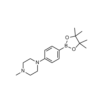 1-Methyl-4-(4-(4,4,5,5-tetramethyl-1,3,2-dioxaborolan-2-yl)phenyl)piperazine