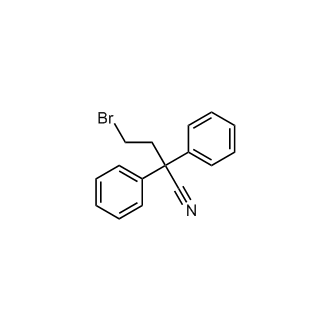 4-Bromo-2,2-diphenylbutyronitrile