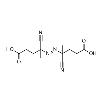 4,4'-(Diazene-1,2-diyl)bis(4-cyanopentanoic acid)
