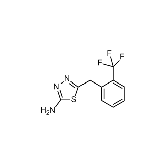 5-[[2-(Trifluoromethyl)phenyl]methyl]-1,3,4-thiadiazol-2-amine