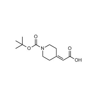 1-Boc-Piperidin-4-ylideneacetic acid