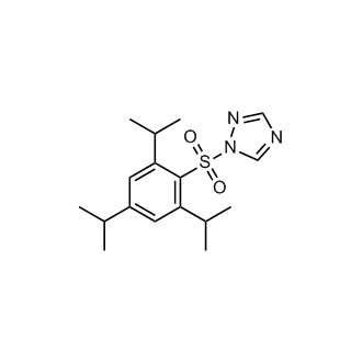 1-((2,4,6-Triisopropylphenyl)sulfonyl)-1H-1,2,4-triazole