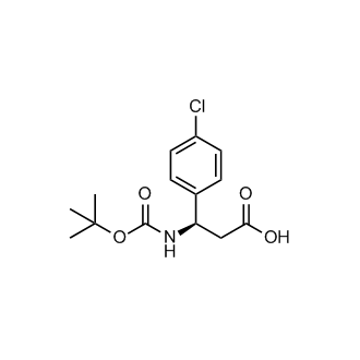 (R)-3-((tert-Butoxycarbonyl)amino)-3-(4-chlorophenyl)propanoic acid