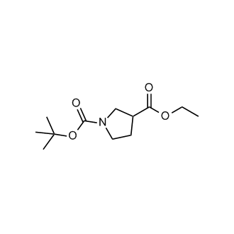 1-tert-Butyl 3-ethyl pyrrolidine-1,3-dicarboxylate