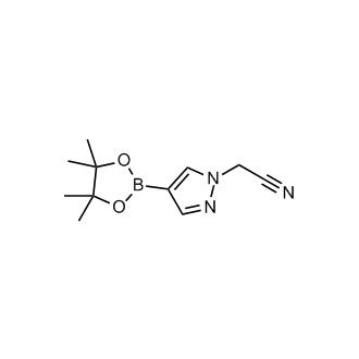 2-(4-(4,4,5,5-Tetramethyl-1,3,2-dioxaborolan-2-yl)-1H-pyrazol-1-yl)acetonitrile