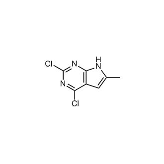 2,4-Dichloro-6-methyl-7H-pyrrolo[2,3-d]pyrimidine