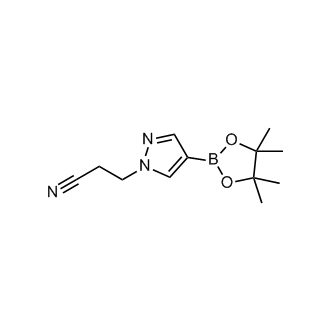 4-(4,4,5,5-Tetramethyl-1,3,2-dioxaborolan-2-yl)-1H-pyrazole-1-propanenitrile